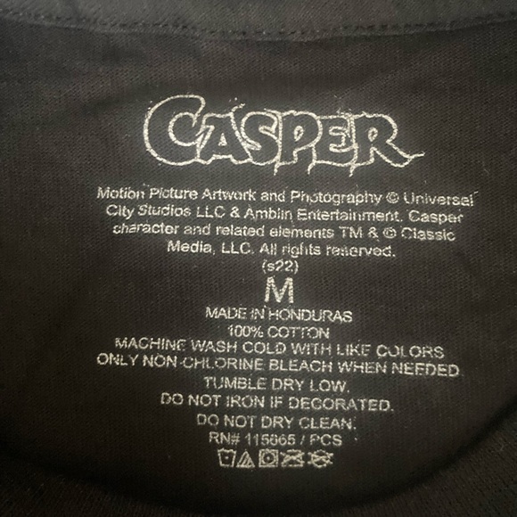 Vintage Casper The Friendly Ghost Long Sleeve Shirt - Picture 2 of 3